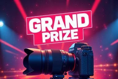 Grand Prize: Media Feature graphic combined with a camera kit